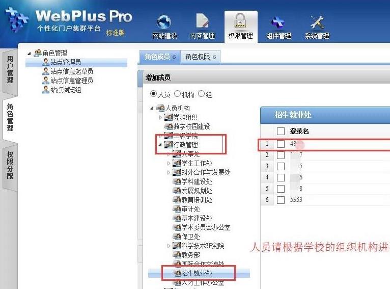 苏迪站群平台网站管理员如何增加新用户并添加角色